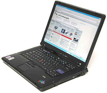 Апгрейд ноутбука Lenovo ThinkPad Z60m